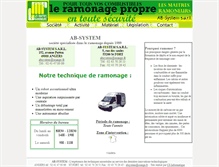 Tablet Screenshot of lesmaitresramoneurs.fr